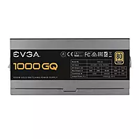 EVGA 1000 GQ 1000W Gold ATX 3.1 Semi-Modular PSU – 80 Plus Gold