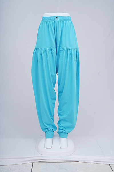 Women Aqua Blue Patiyala