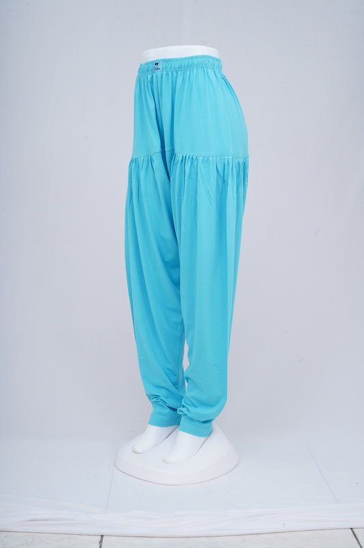 Women Aqua Blue Patiyala