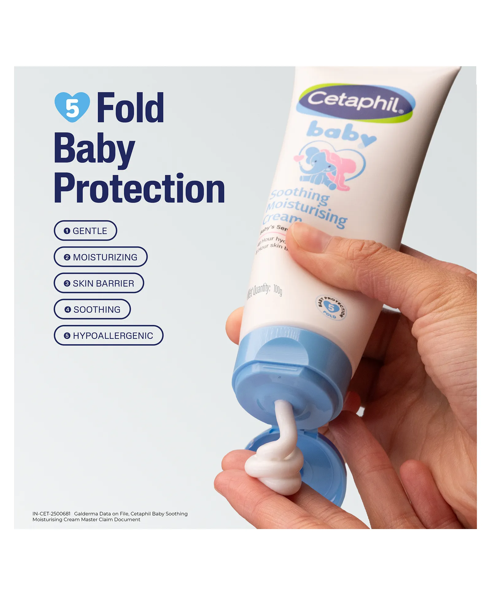 Cetaphil Baby Soothing Moisturising  Cream - 100 gm