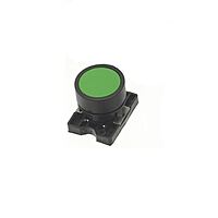 22.5mm Plastic Push Button Green
