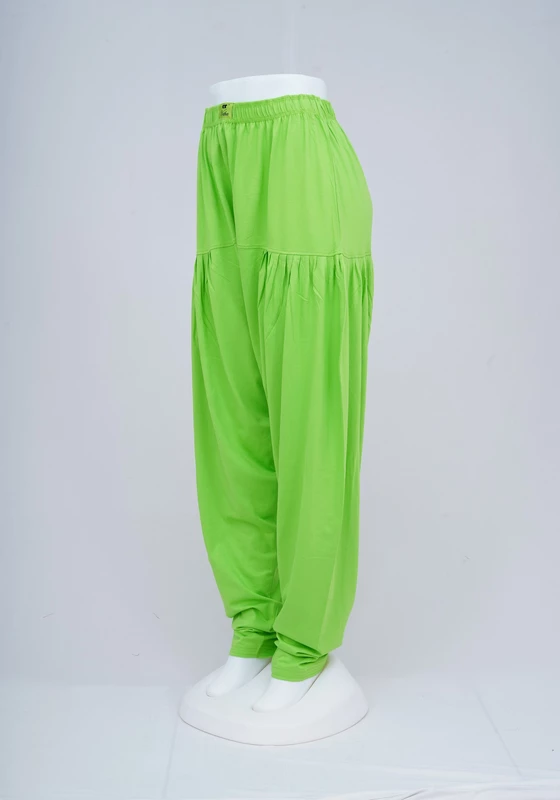 Women Light Green Patiyala