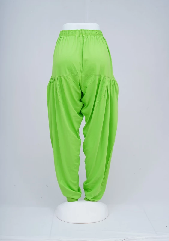Women Light Green Patiyala