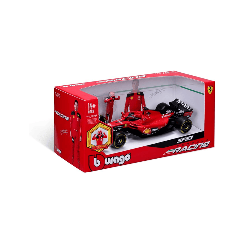 Ferrari SF-23 No.16 Charles Leclerc | With Pilot |  1:24 | Bburago