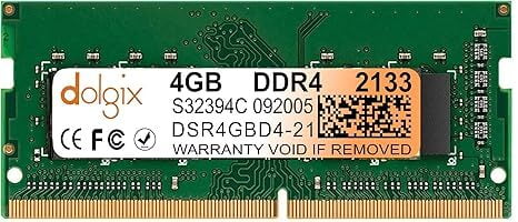Dolgix 4GB DDR4 RAM  Laptop/Notebook RAM