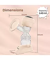 R For Rabbit - Lactella Comfort Breast Pump - Peach