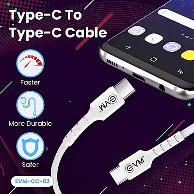 CABLE EVM TYPE-C TO TYPE-C CC-02