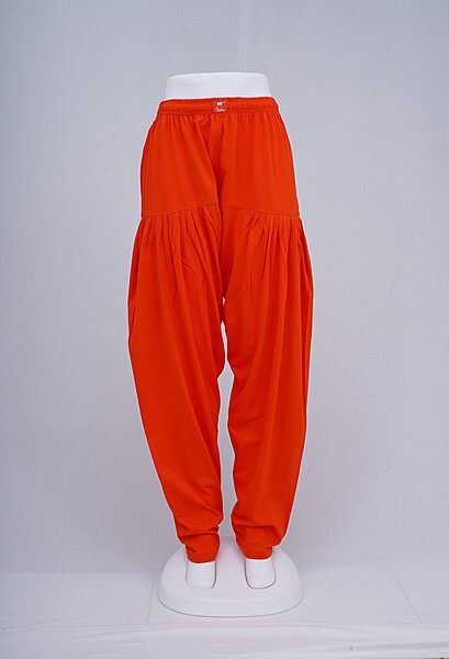 Women Red Orange Patiyala