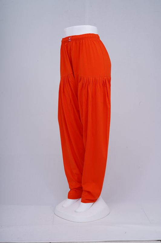 Women Red Orange Patiyala