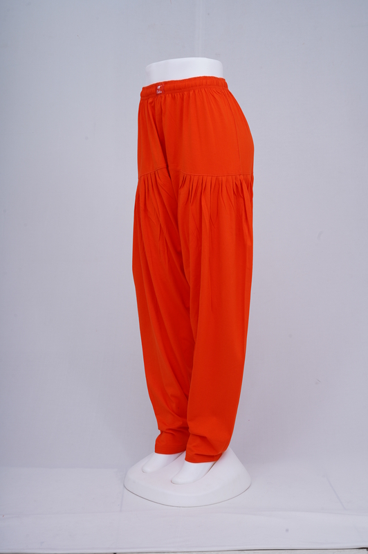 Women Red Orange Patiyala