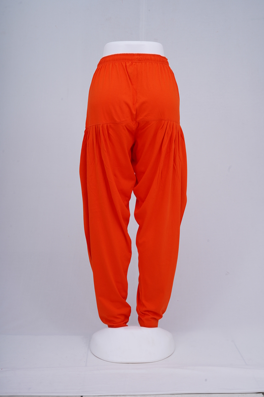 Women Red Orange Patiyala