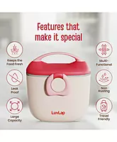Luvlap - Adore Milk Powder Container 500ML - Red