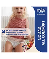 Milk Baby Diaper Yoga Pants, Size XXL - 24 Pcs