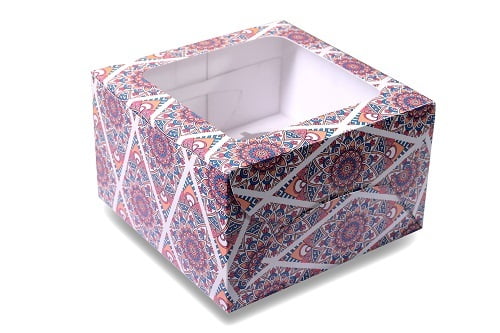 Qson Cup Cake Box 4CC Qson Cup Cake Box 4CC