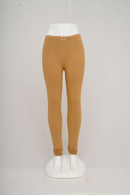 Women Sand Churidhar Leggings