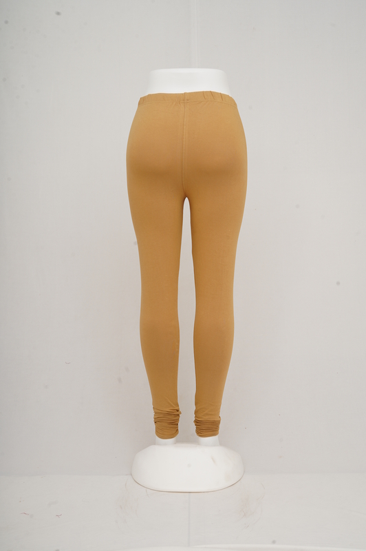 Women Sand Churidhar Leggings