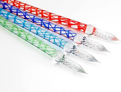 Jacques Herbin Straight Glass Pen, 16cm