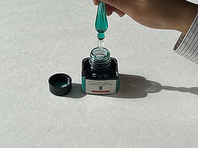 Jacques Herbin Straight Glass Pen, 16cm