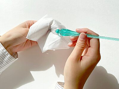 Jacques Herbin Round Glass Pen, 18cm Jacques Herbin Round Glass Pen, 18cm