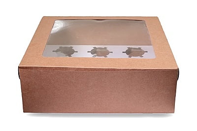 Qson Cup Cake Box 12CC