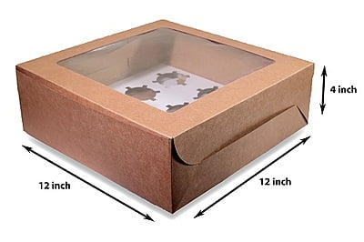 Qson Cup Cake Box 12CC Qson Cup Cake Box 12CC