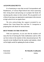 Vedic Mathematics (Theory & Work Books-Set of 5 Books)