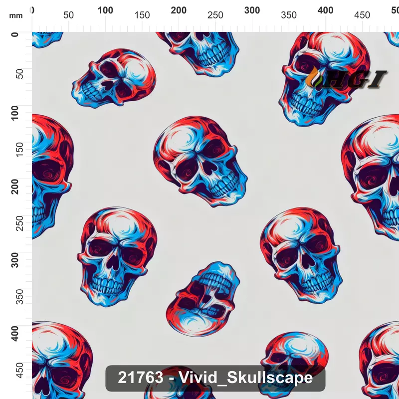 21763 Vivid Skullscape