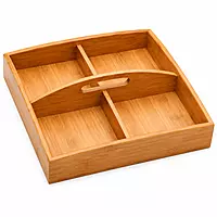 Pinewood 4 Partition Tray