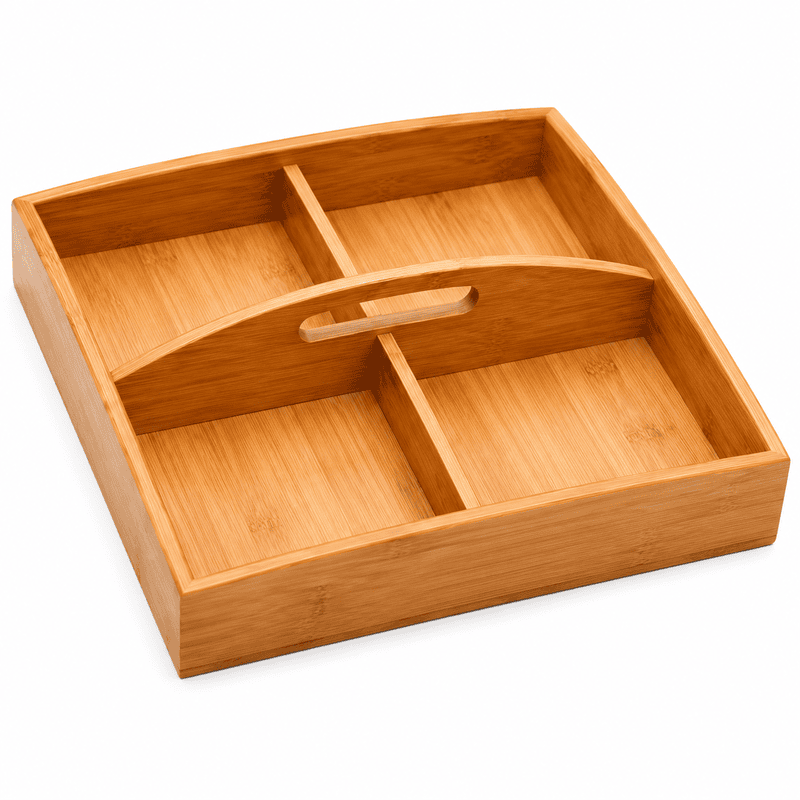 Pinewood 4 Partition Tray