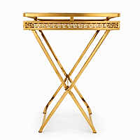 JACK TRAY SQUARE GOLD LASER