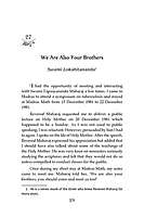 Swami Tapasyananda As We Knew Him