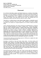 Science and Technology in Vedas and Sastras