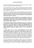 Science and Technology in Vedas and Sastras