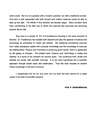 Science and Technology in Vedas and Sastras