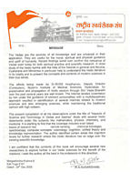 Science and Technology in Vedas and Sastras