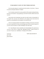 Vedas and Computers (Computers Science in Vedas)