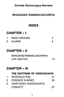 Bhagavad Ramanujacharya (A Brief Biography & VisistaAdvaita)