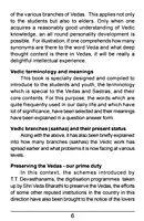 A Brief Introduction to Vedas & Sastras