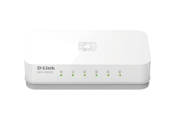 D-Link DES-1005C 5 Port Switch D-Link DES-1005C 5 Port Switch