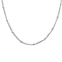 Glossy finish Sterling Silver Chain