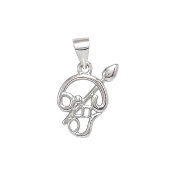 Original Rudraksha Mala in Silver with Om Pendant | Certified Original Rudraksha Mala in Silver with Om Pendant | Certified