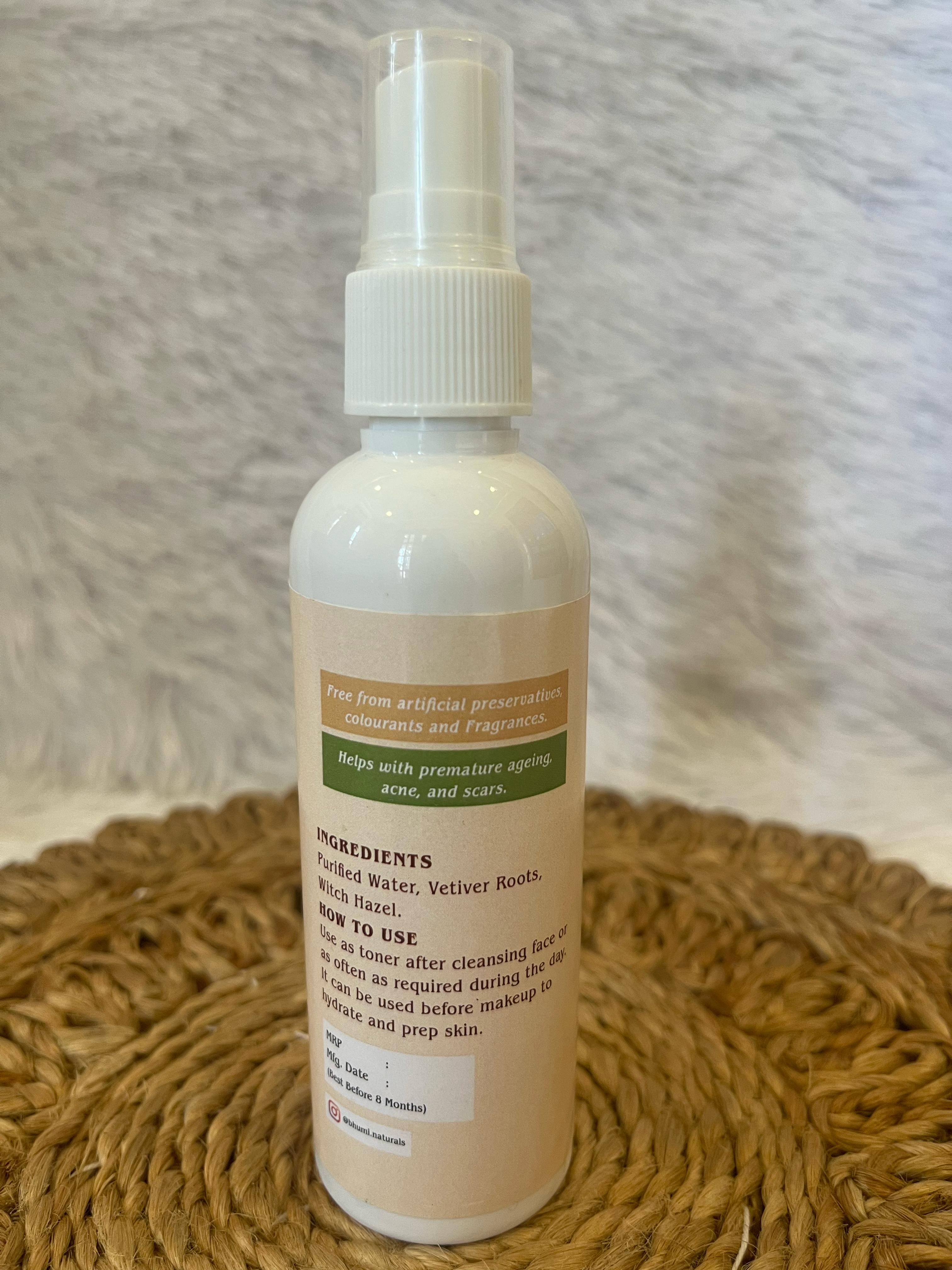 Vetiver Face Toner - 100ml