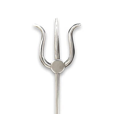 Sterling Silver Soolam Trishul for Pooja