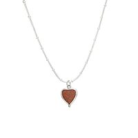 Rajavarthi Stone Sterling Silver Pendant/Dollar