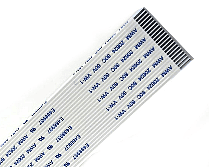 20 Pin 1mm Pitch 100mm Same Side Connection FFC Ribbon Flexible Flat Cable 20 Pin 1mm Pitch 100mm Same Side Connection FFC Ribbon Flexible Flat Cable