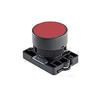 22.5mm Plastic Push Button Red