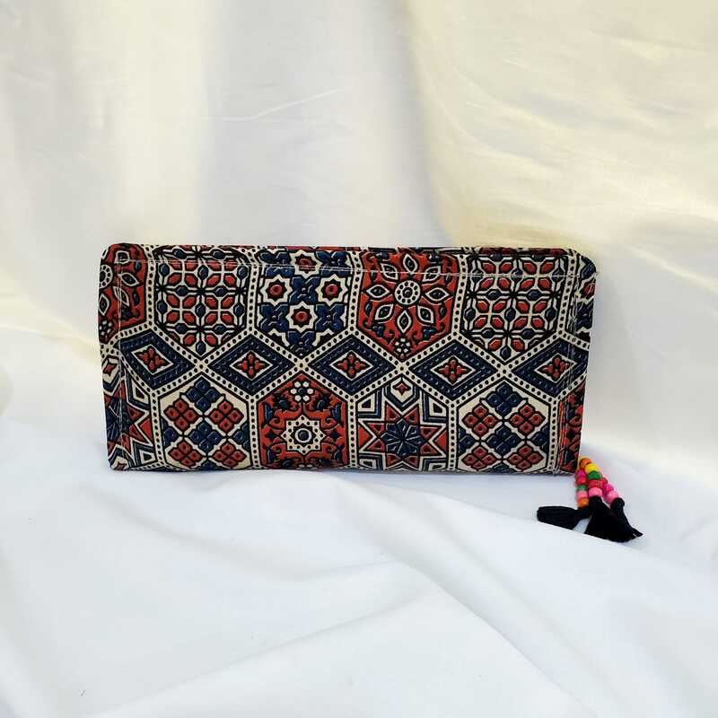 Mashru Clutch/Wallet #22