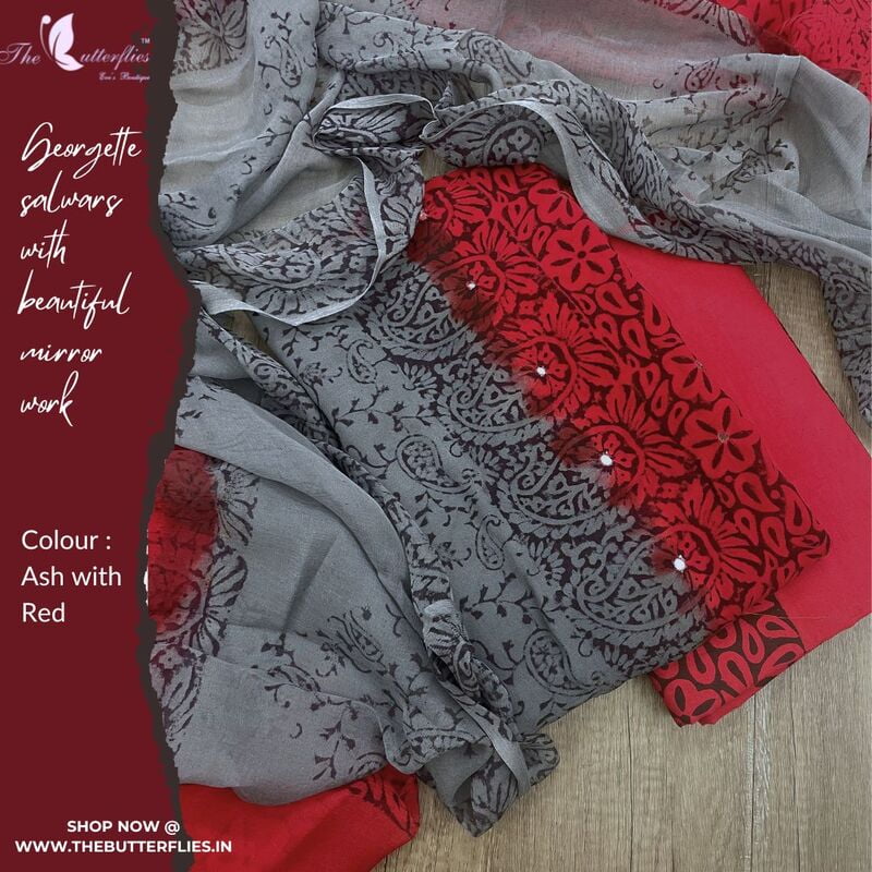 GEORGETTE SALWARS SFDCGTS22171