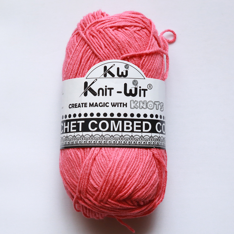 Crochet Combed Cotton Yarn 22 Crochet Combed Cotton Yarn 22