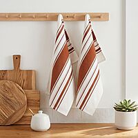 Striped Kitchen Towel Set of 2